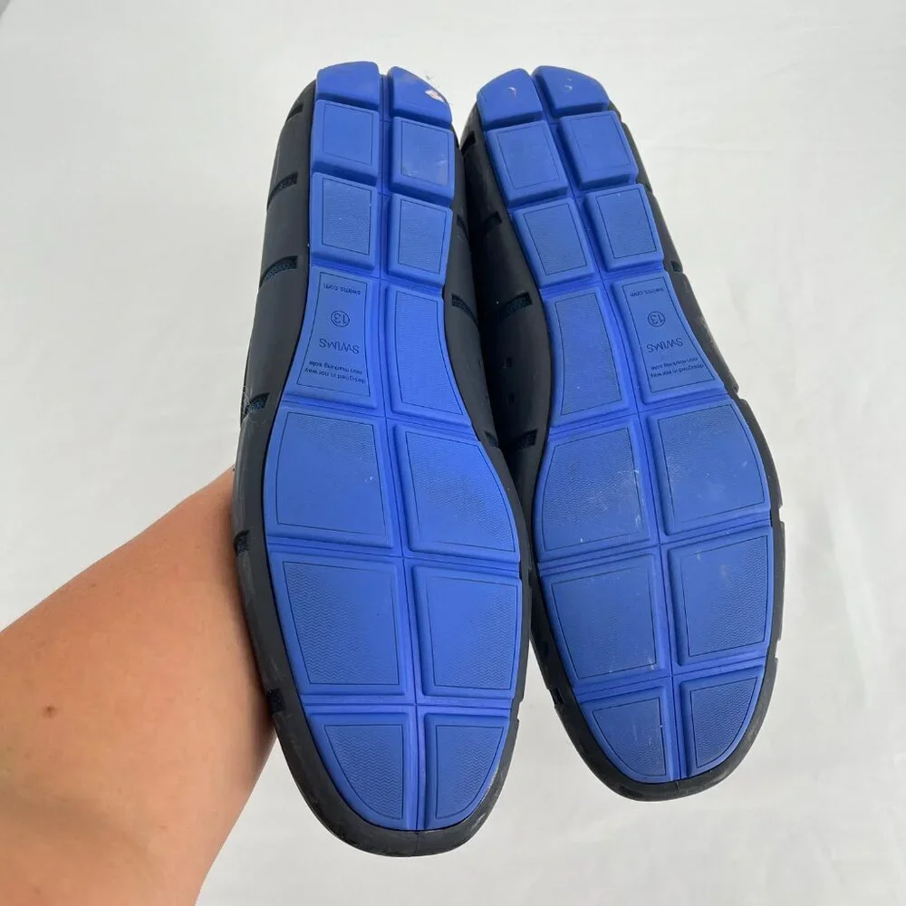 Swims‎ Mens Waterproof Mesh Loafers Size 13 Navy & Blue